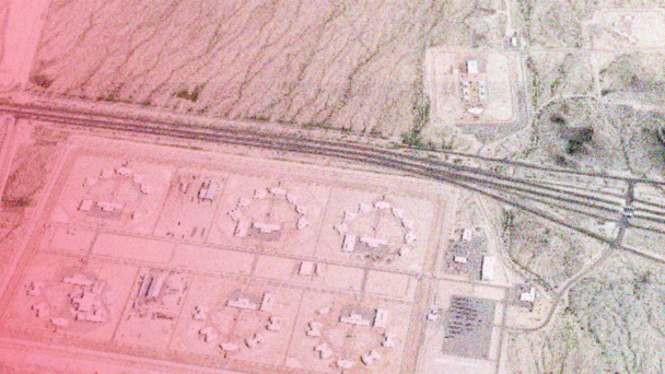 aerial photo of prisons